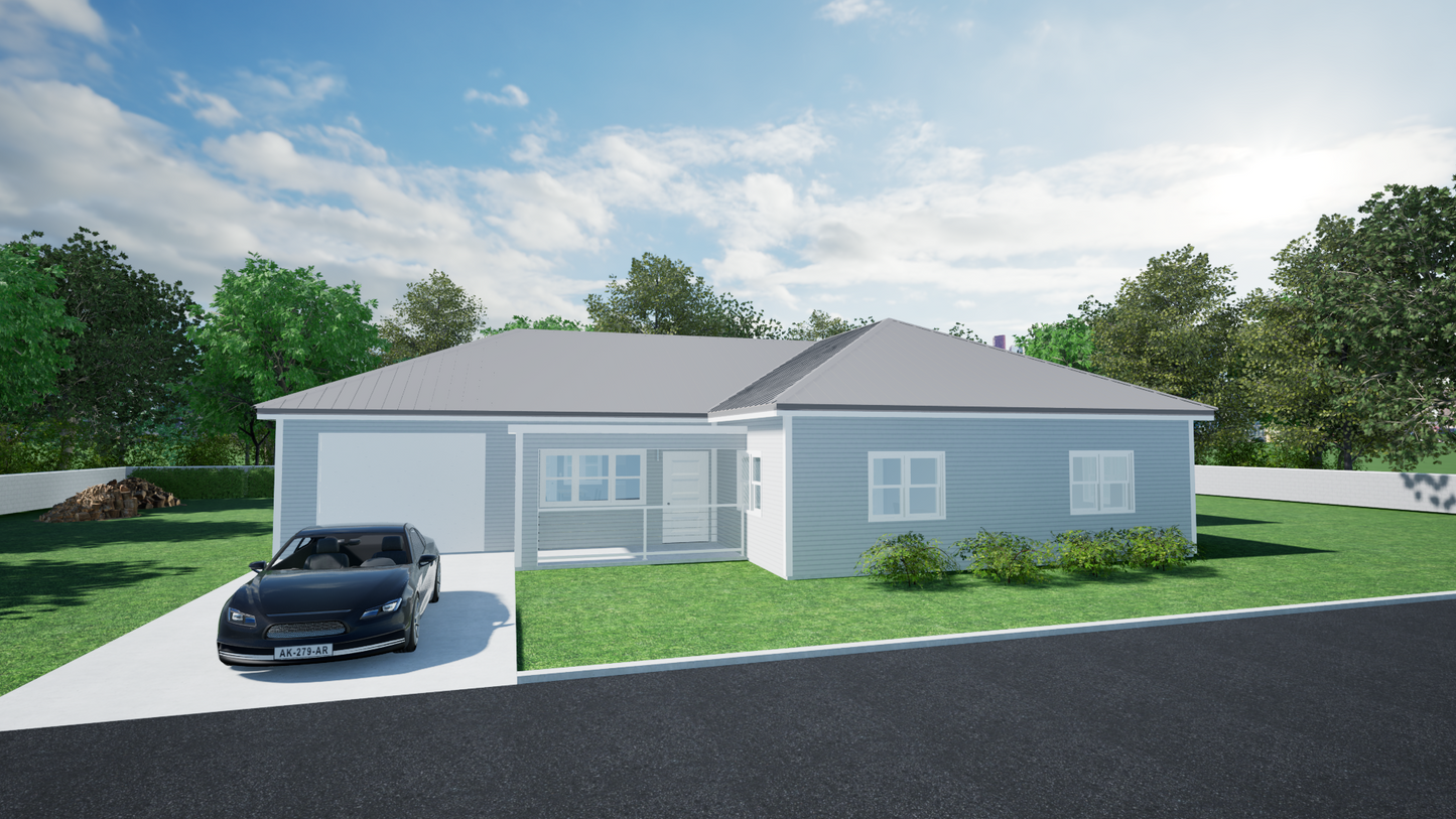 Single Family Residence 1 - Building Plan