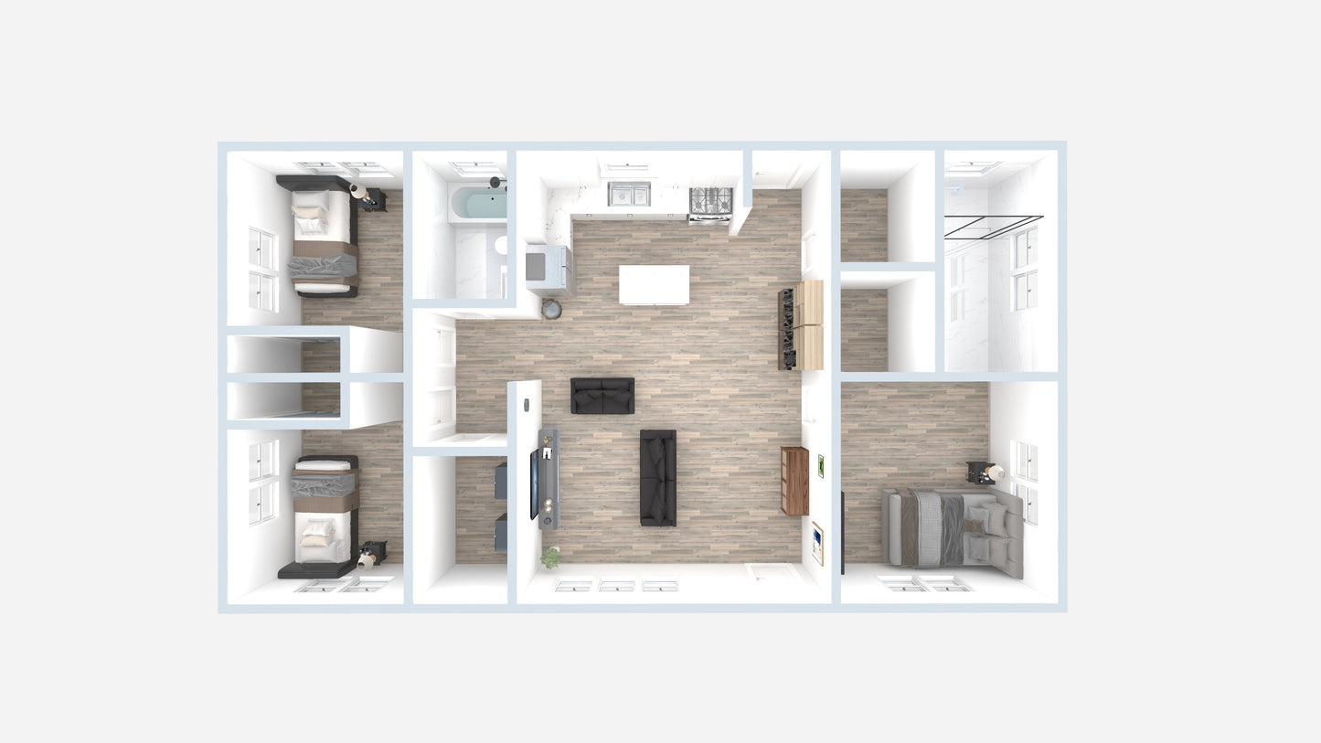 Accessory Dwelling Unit (ADU): CMU Construction - Building Plan