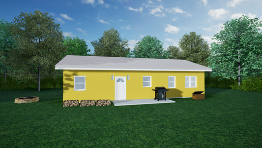 Accessory Dwelling Unit (ADU): CMU Construction - Building Plan